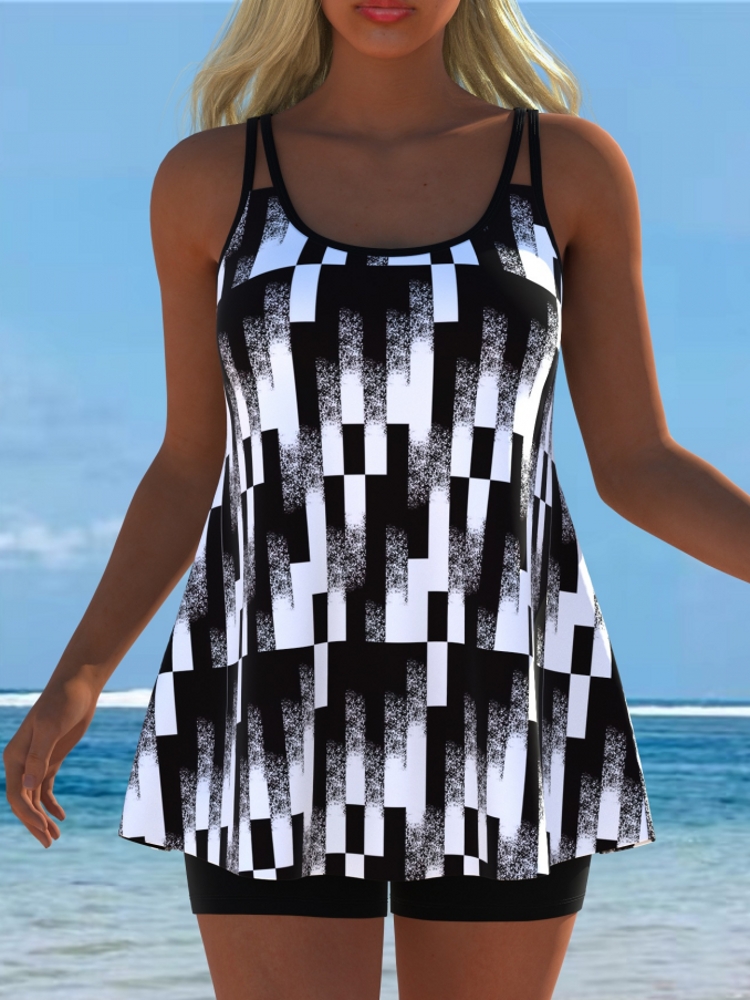 Womens Suit - Neue Tankini-Badebekleidung Tankini-Set Sexy Badeanzug Damen
