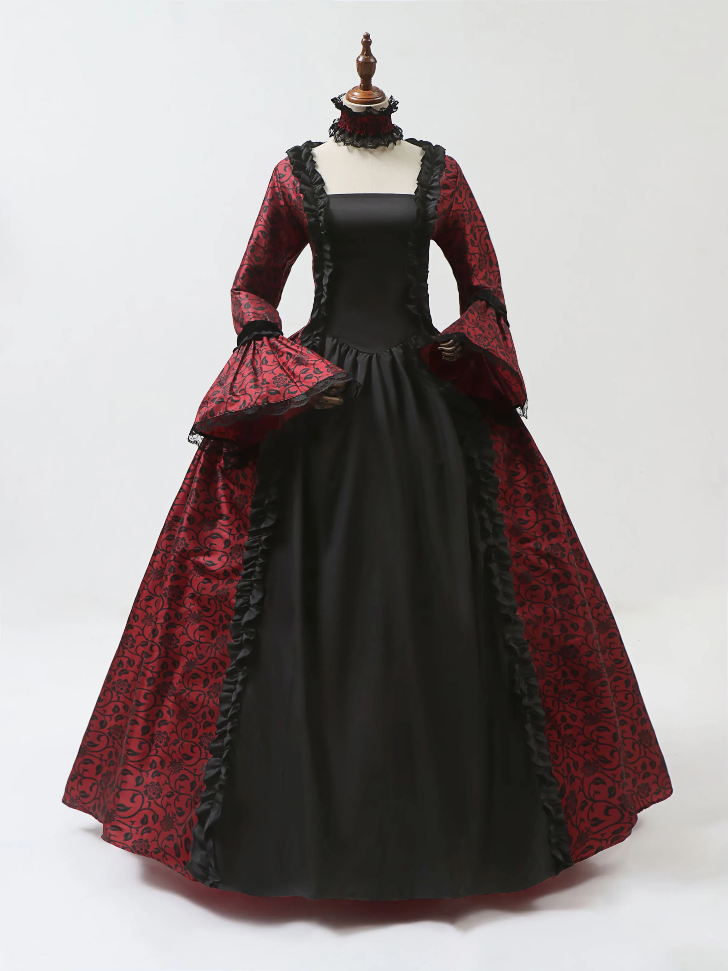 Evening Gown - Cosplay Marie Antoinette Kleid Mittelalter Flare