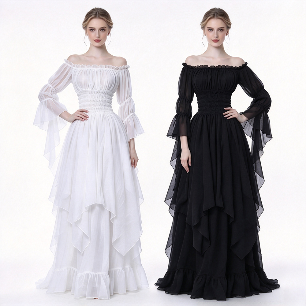 Mittelalterliches Kleid, Retro – Lace Dress Bewertung und Preis