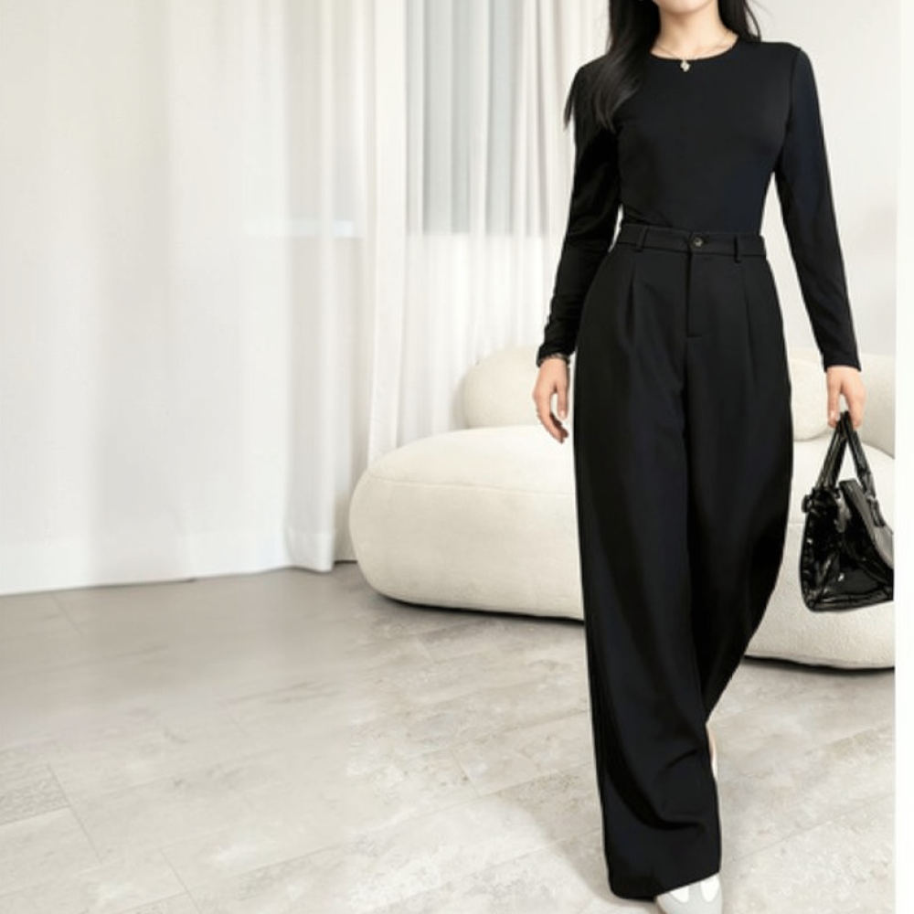 Damen-Anzughose mit weitem Bei – Tailored Trouser Wide Bewertung und Preis