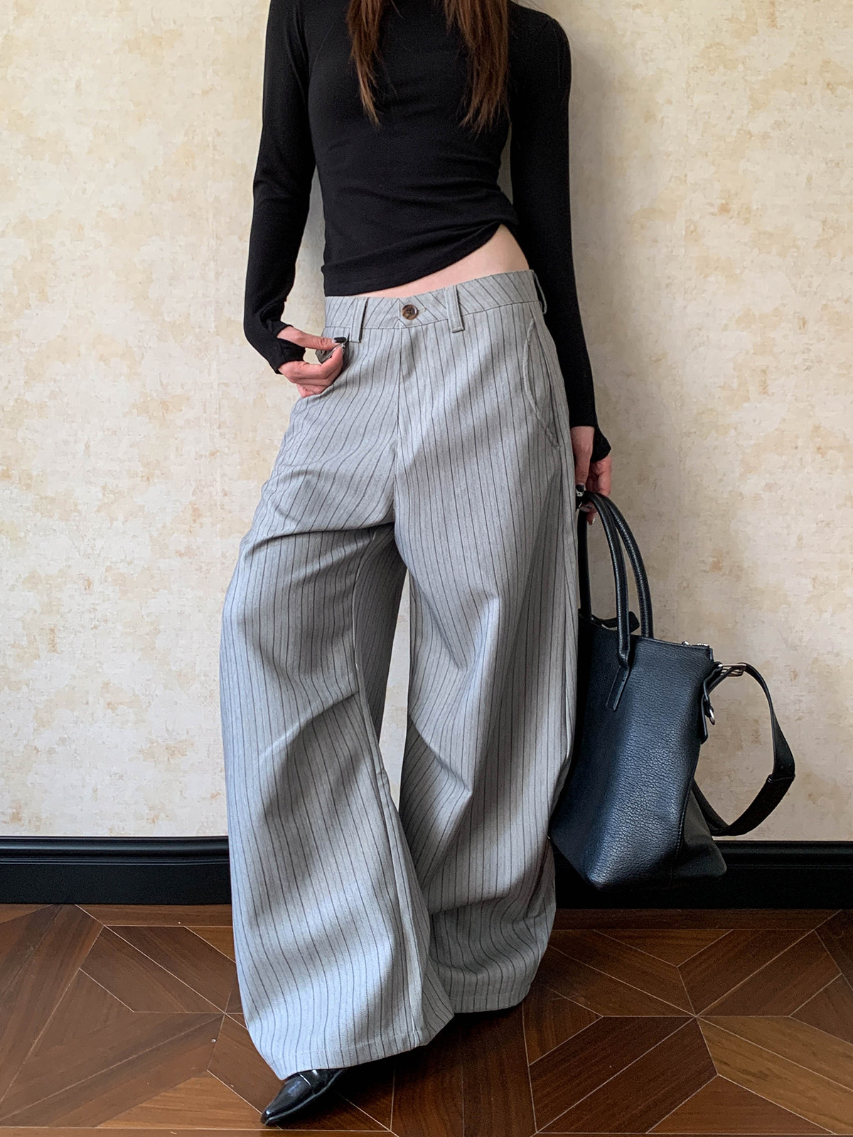 Amerikanischer Streetstyle: He – Tailored Trouser Wide Bewertung und Preis