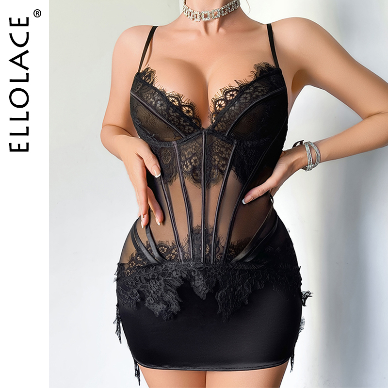 Ellolace Willowy Dessous-Set,  – Lace Dress Bewertung und Preis