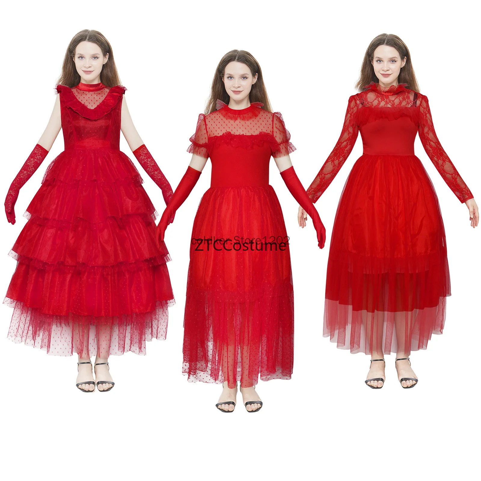 Lydia Deetz Cosplay-Kostüm Got – Evening Gown Bewertung und Preis